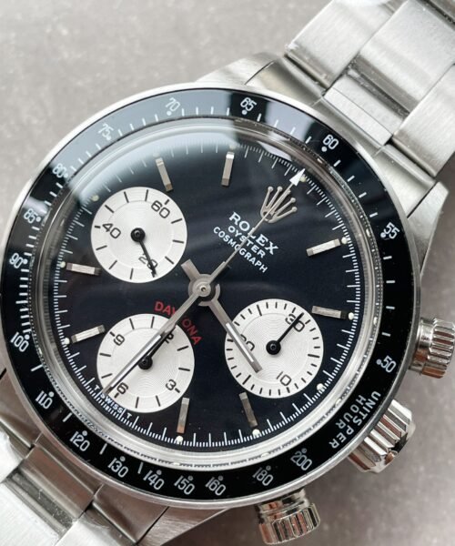 VINTAGE Daytona 6263 SS Black Dial 2 on Bracelet Venus 75 - Image 11