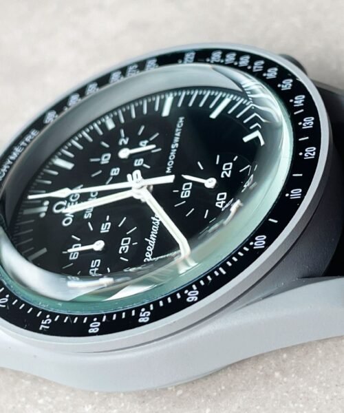 MoonSwatch "mission to moon" Swiss quartz movement AAA Bioceramic bezel - Image 9
