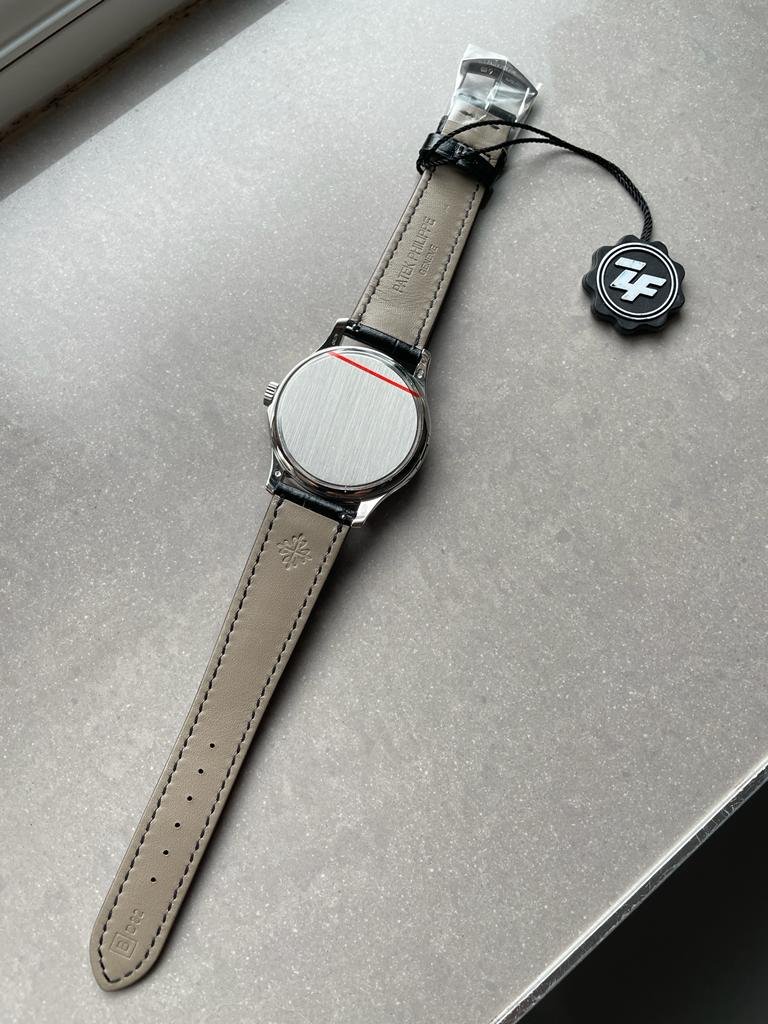 Calatrava ZF 5298p Date off White Dial SS bezel ZF factory - Image 14