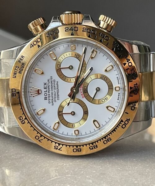 Daytona 116523 BTF SS 904L & YG Yellow Gold White Dial 4130 - Image 7