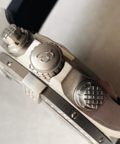 Avenger Bandit Titanium GF 1:1 Best Edition Gray Dial on Gray Nylon Strap A7750 - Image 9