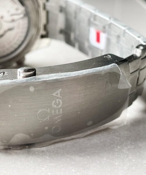Seamaster 300M Chrono SS OMF 1:1 Best Edition Blue Dial on SS Bracelet A9900 - Image 8