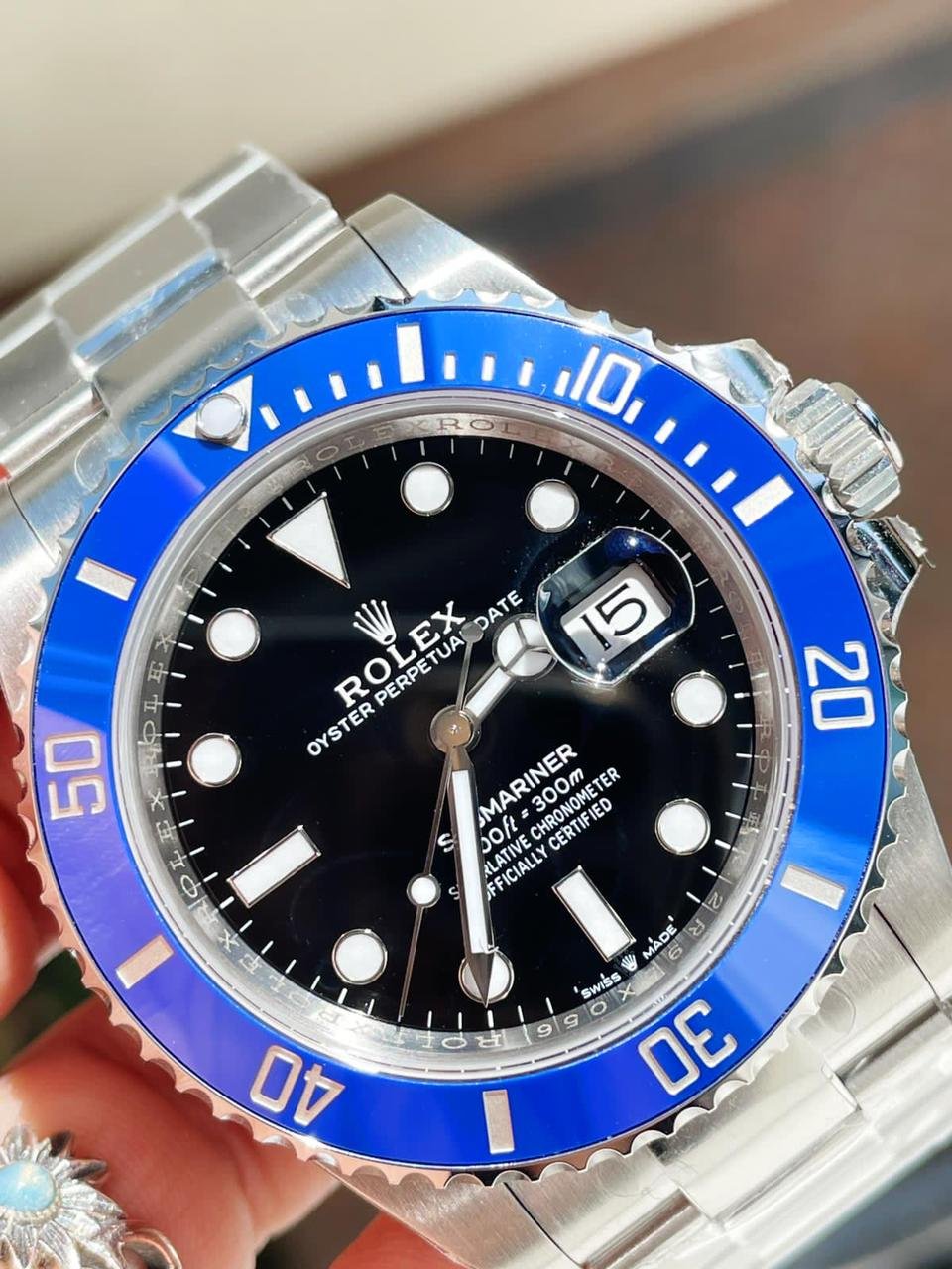 Submariner Cookie Monster 41mm 126619 LB Blue Ceramic 904L Steel VSF Best Edition VS3235 - Image 3