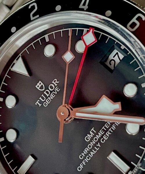 Black Bay GMT Baselworld 2018 Pepsi Blue/Red Bezel ZF 1:1 Best Edition Black Dial on SS Bracelet A2836 - Image 8
