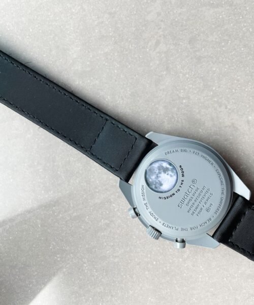 MoonSwatch "mission to moon" Swiss quartz movement AAA Bioceramic bezel - Image 11