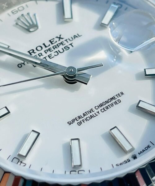 DateJust 41 SS VS Factory 1:1 Best Edition 904L Steel White Dial on SS Jubilee bracelet - Image 5