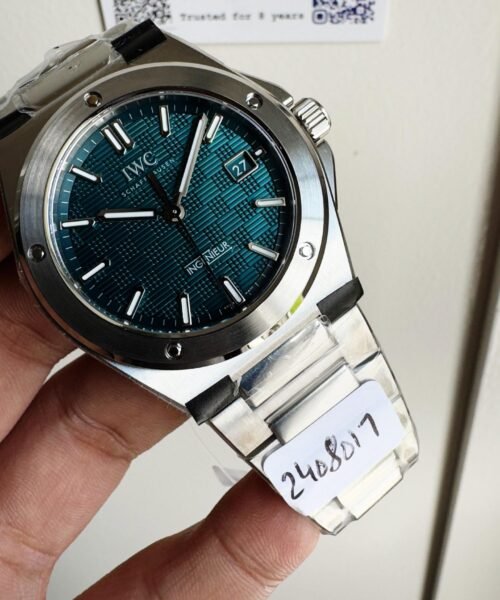 Ingenieur IW328903 SS V7F 1:1 Best Edition Green Dial on SS Bracelet A2892