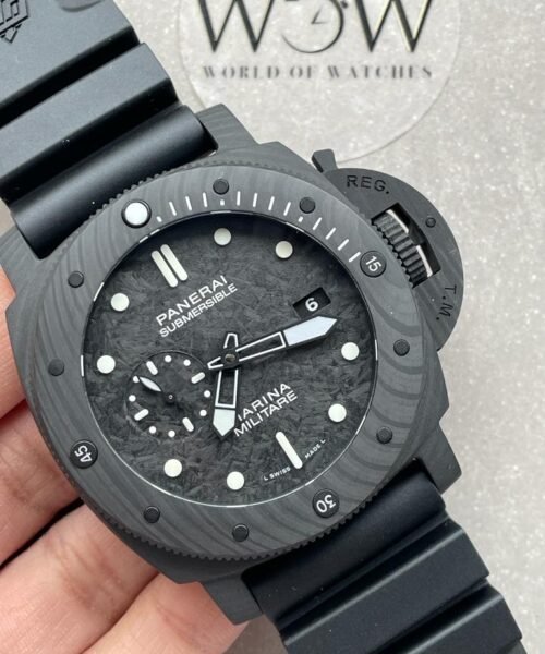 PAM 979 Carbotech VSF Best Edition Carbon Dial on Rubber Strap P.9010 - Image 6
