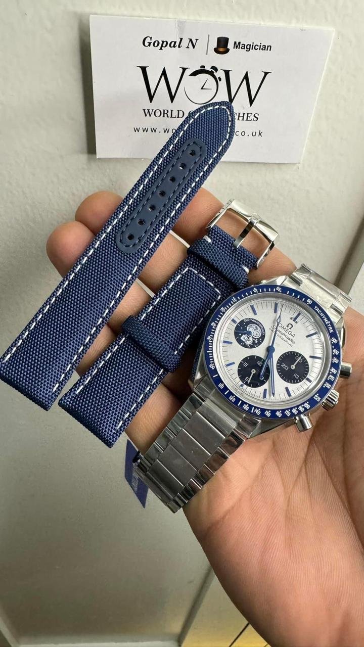 Speedmaster Professional "Silver Snoopy Award" 50th Anniversary N1F 1:1 Best Edition A3861 on Style01 Bracelet - Image 3