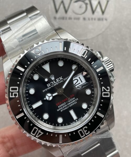 Sea-Dweller 43mm 126600 904L SS Black Dial on SS Bracelet VSF VS3235 - Image 4