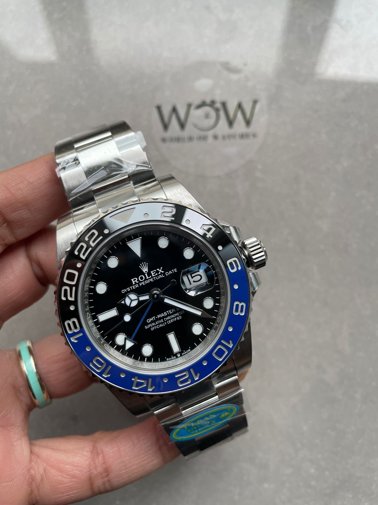 GMT-Master II 126710 BLNR BATMAN Blue/Black Ceramic Clean Factory Best Edition on Oyster Bracelet DD3285 CHS
