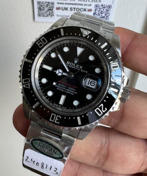 Sea-Dweller 126600 Clean 1:1 Best Edition Black Dial On 904L SS Case and Bracelet VR3235 - Image 4