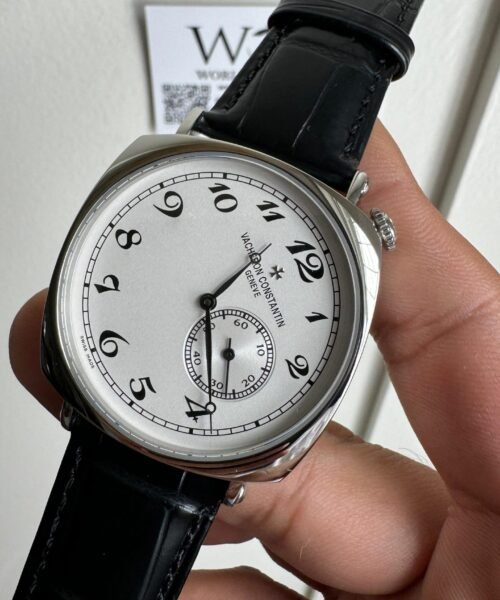Historiques 40mm American 1921 Black leather White dial SS case Manual winding - Image 3