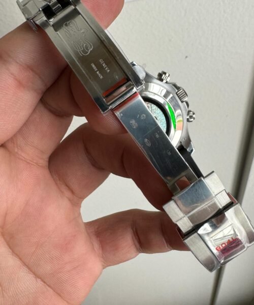 Daytona 116519 QF Edition Meteorite Dial on Oysterflex Strap SH4130 V3 (Gain Weight) - Image 12