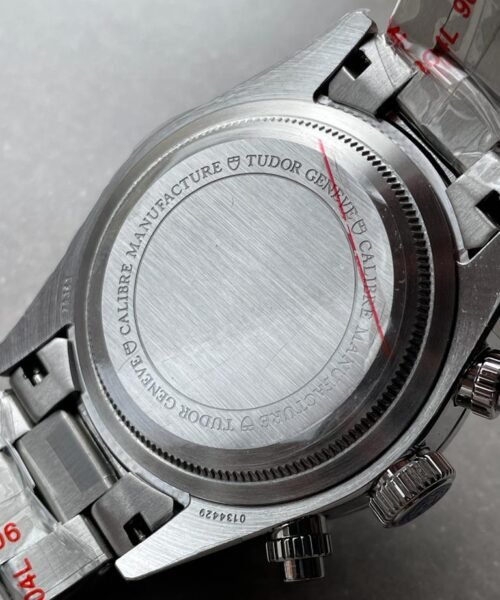 Black Bay Chrono SS TWS 1:1 Panda Best Edition White Dial on SS Bracelet A7750 - Image 12