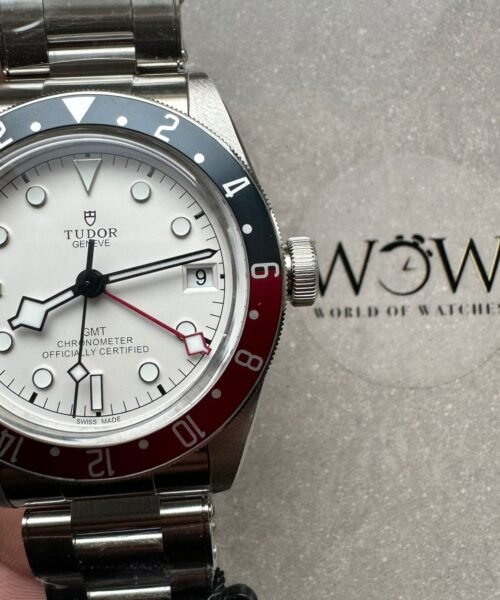 ZF Black Bay M79830RB-0010 GMT Baselworld Pepsi Bezel ZF 1:1 Best Edition White Dial on SS Bracelet A2836 - Image 5