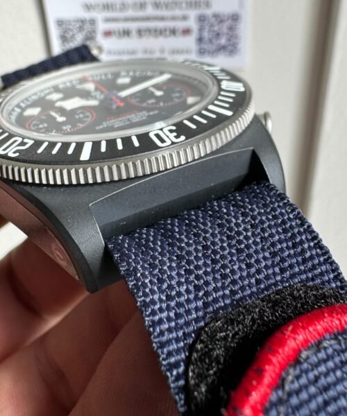 Pelagos M25807KN-0001 Carbon M+F 1:1 V4 Best Edition Blue dial Blue Ceramic Bezel on Nylon Strap A7750 - Image 11