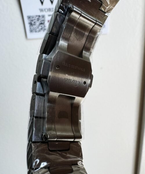 Santos 40mm SS BVF 1:1 Best Edition Brown Dial on SS SmartLinks Bracelet MIYOTA 9015 - Image 11