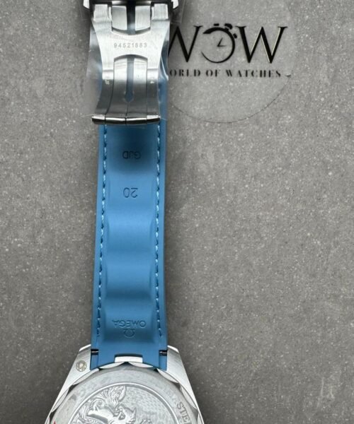 Aqua Terra 41mm VSF 1:1 Best Edition Summer Blue Dial on Blue Rubber Strap A8900 - Image 9
