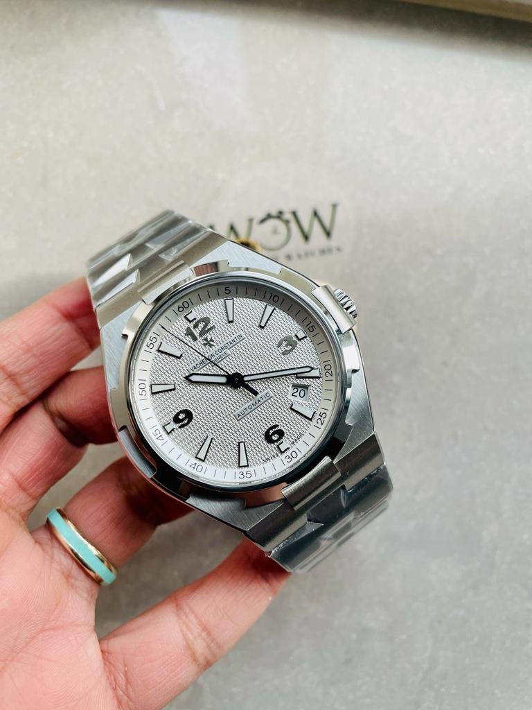 Overseas 47040 SS PPF 1:1 Best Edition White dial on SS Bracelet A1226 - Image 3