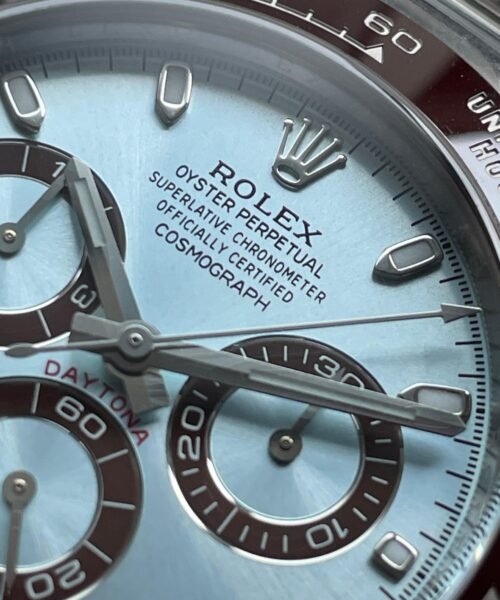 Daytona 116506 50th Anniversary Clean 1:1 Best Edition Ice Blue Dial Lume Markers on SS Bracelet SA4130 V2 - Image 6