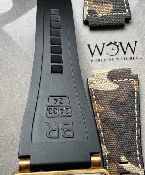 BR 03-92 Diver Ceramic Bezel Bronze B12 1:1 Best Edition Green Dial on Black Rubber Strap MIYOTA 9015 - Image 12