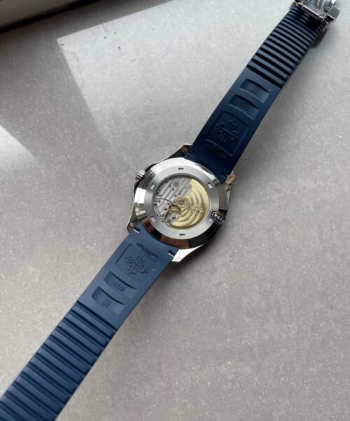 Aquanaut 5168G 42mm SS ZF 1:1 Best Edition Blue Dial on Blue Rubber Strap 324CS - Image 11