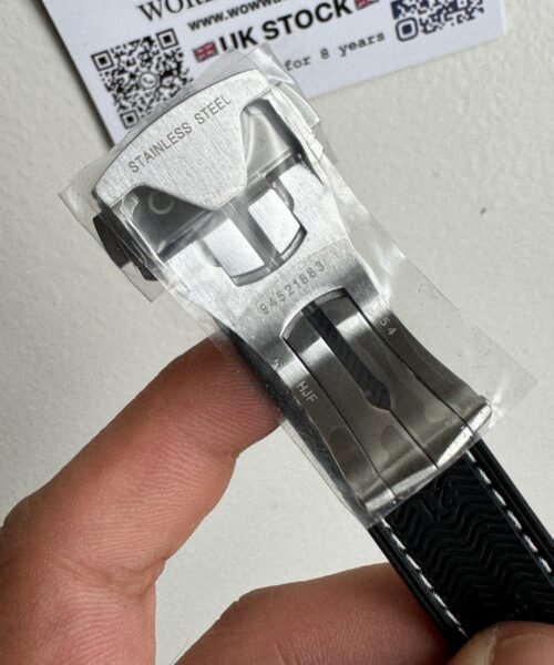 Planet Ocean 600M 43.5mm Black Ceramic Bezel SS VSF 1:1 Best Edition Gray Dial on Black Rubber Strap A8900 - Image 10