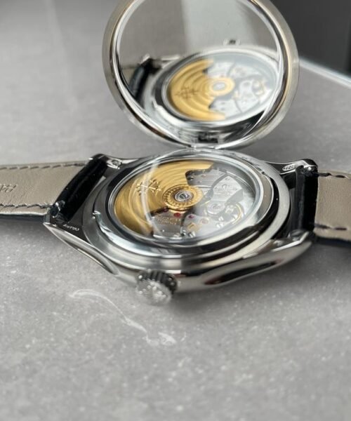 Calatrava ZF 5298p Date off White Dial SS bezel ZF factory - Image 11