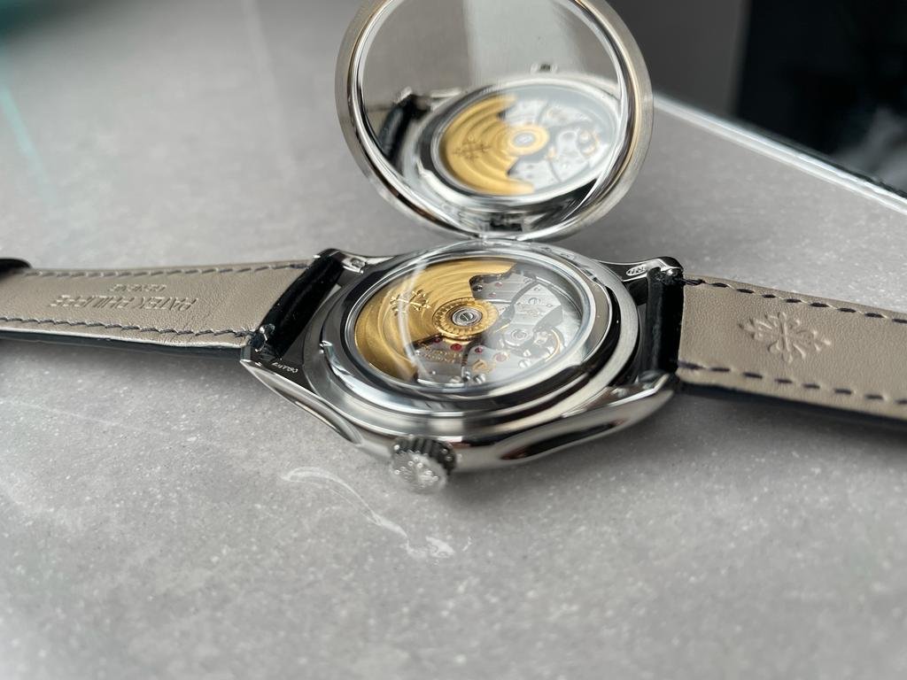 Calatrava ZF 5298p Date off White Dial SS bezel ZF factory - Image 11