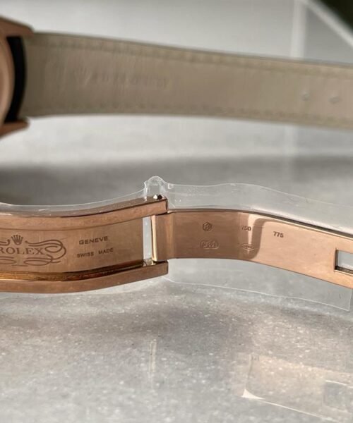 Cellini Moonphase 50535 RG White Dial on Leather Strap KZF Asia 3195 Mod - Image 18