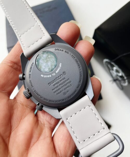 MoonSwatch “mission to mercury” Swiss quartz movement AAA Bioceramic bezel - Image 11