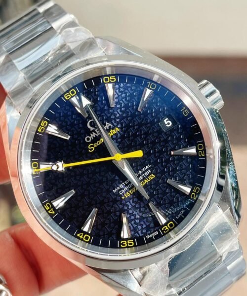 Aqua Terra 15007 Gauss VSF 1:1 Best Edition Blue Textured Dial on SS Bracelet A8507 V2 - Image 2