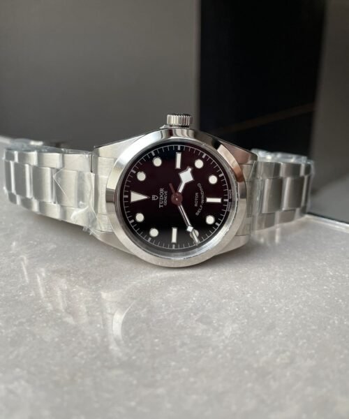 Black Bay 36mm SS KRF 1:1 Best Edition Black Dial on SS Bracelet A2824 - Image 5