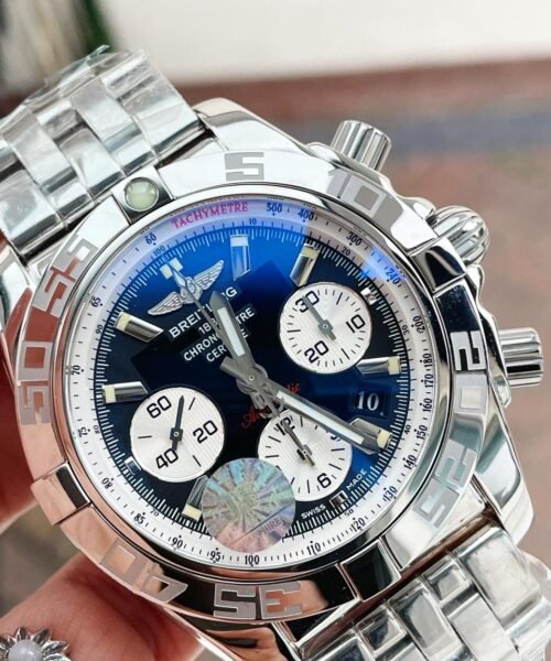 Chronomat B01 44 SS OZF 1:1 Best Edition Black Dial on SS Bracelet A7750 OZ factory - Image 3