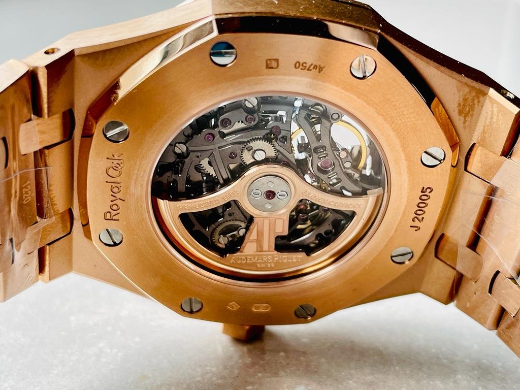 Royal Oak 41mm Openworked 15407 RG APSF 1:1 Best Edition on RG Bracelet A3132 - Image 19