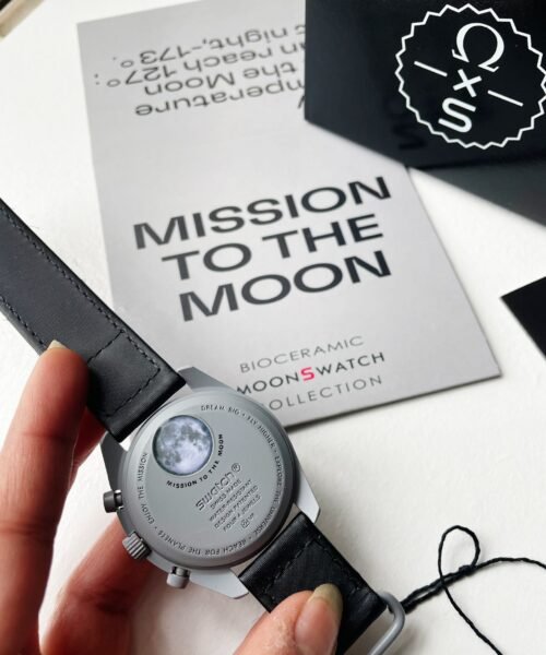 MoonSwatch "mission to moon" Swiss quartz movement AAA Bioceramic bezel - Image 14