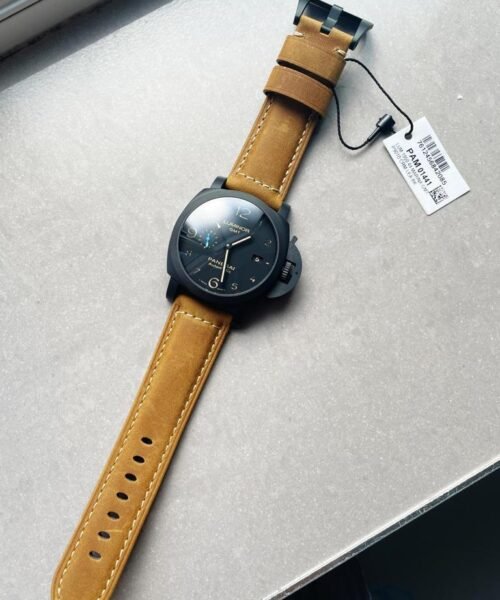 PAM1441 U VSF 1:1 Best Edition Black Dial on Brown Asso Strap P.9011 - Image 6
