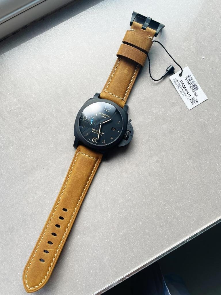 PAM1441 U VSF 1:1 Best Edition Black Dial on Brown Asso Strap P.9011 - Image 6