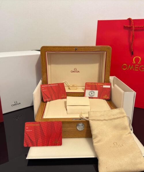 Omega wooden box