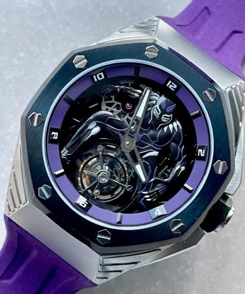 Royal Oak Concept Black Panther Flying Tourbillon Watch - Image 10