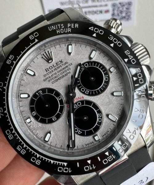 Daytona 116519 QF Edition Meteorite Dial on Oysterflex Strap SH4130 V3 (Gain Weight) - Image 2