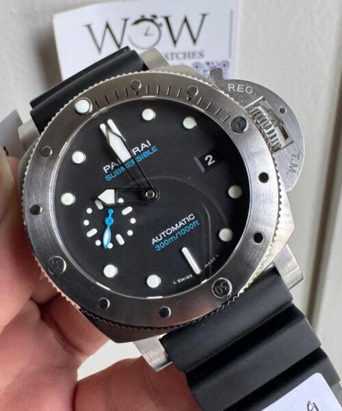 PAM1229 Y VSF 1:1 Best Edition Black Dial on Black Rubber Strap P900 - Image 3
