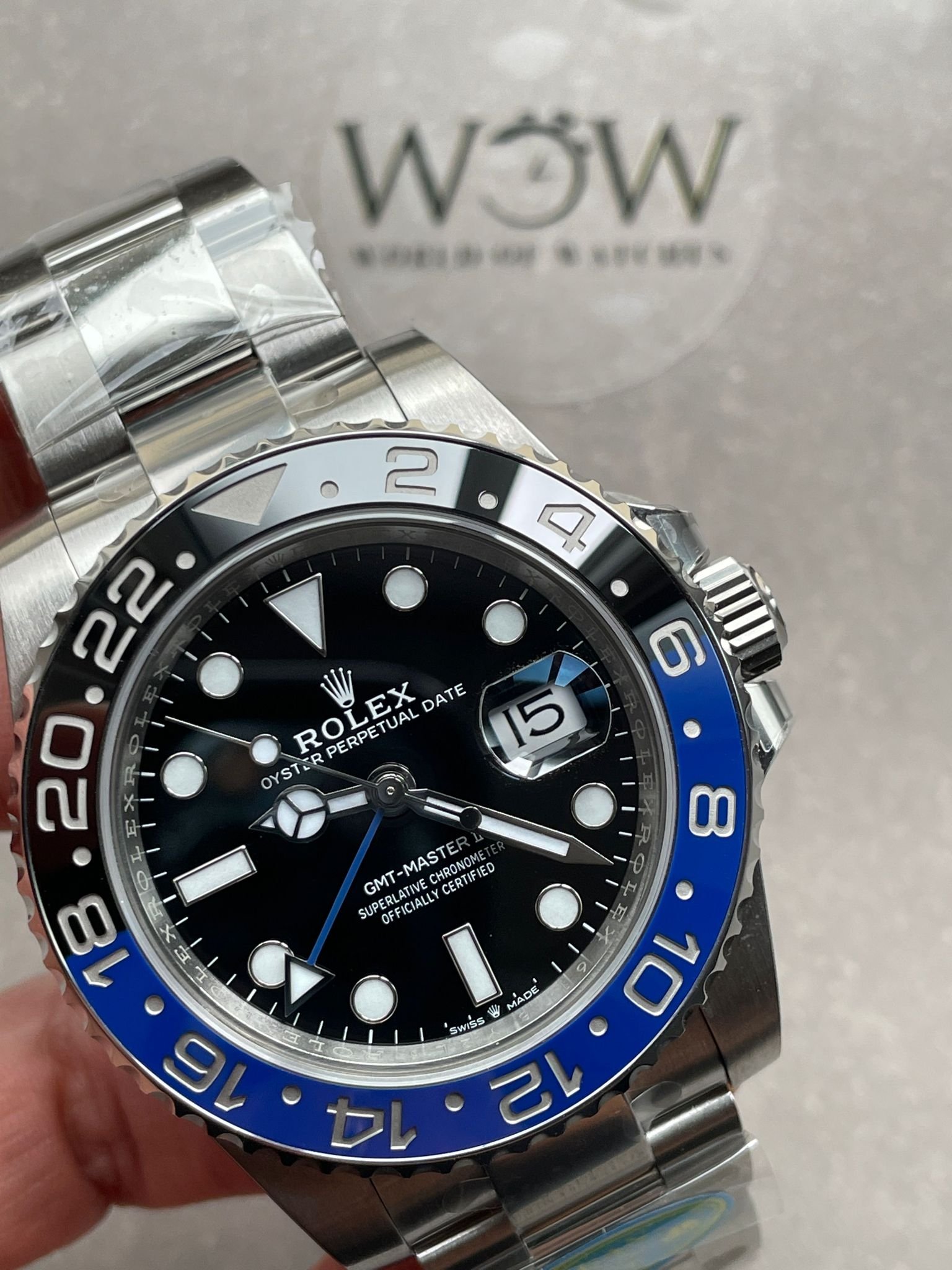 GMT-Master II 126710 BLNR BATMAN Blue/Black Ceramic Clean Factory Best Edition on Oyster Bracelet DD3285 CHS - Image 5