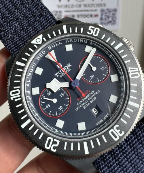 Pelagos M25807KN-0001 Carbon M+F 1:1 V4 Best Edition Blue dial Blue Ceramic Bezel on Nylon Strap A7750 - Image 6