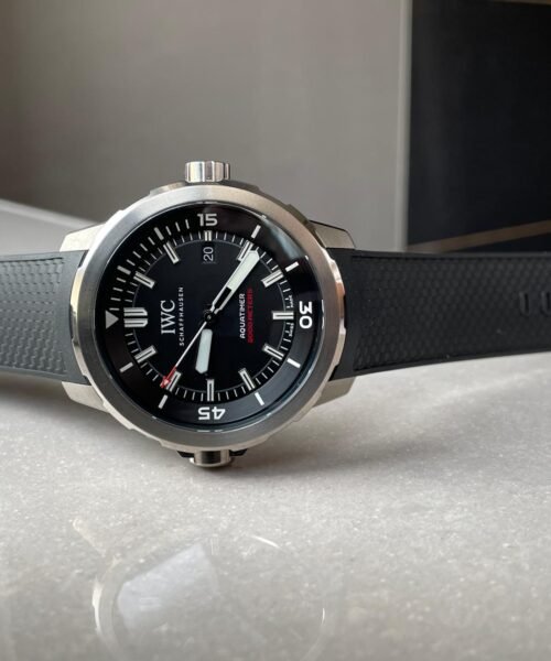 Aquatimer 2000m SS IW3290 V6SF 1:1 Best Edition Black Dial on rubber Bracelet A2892 - Image 3