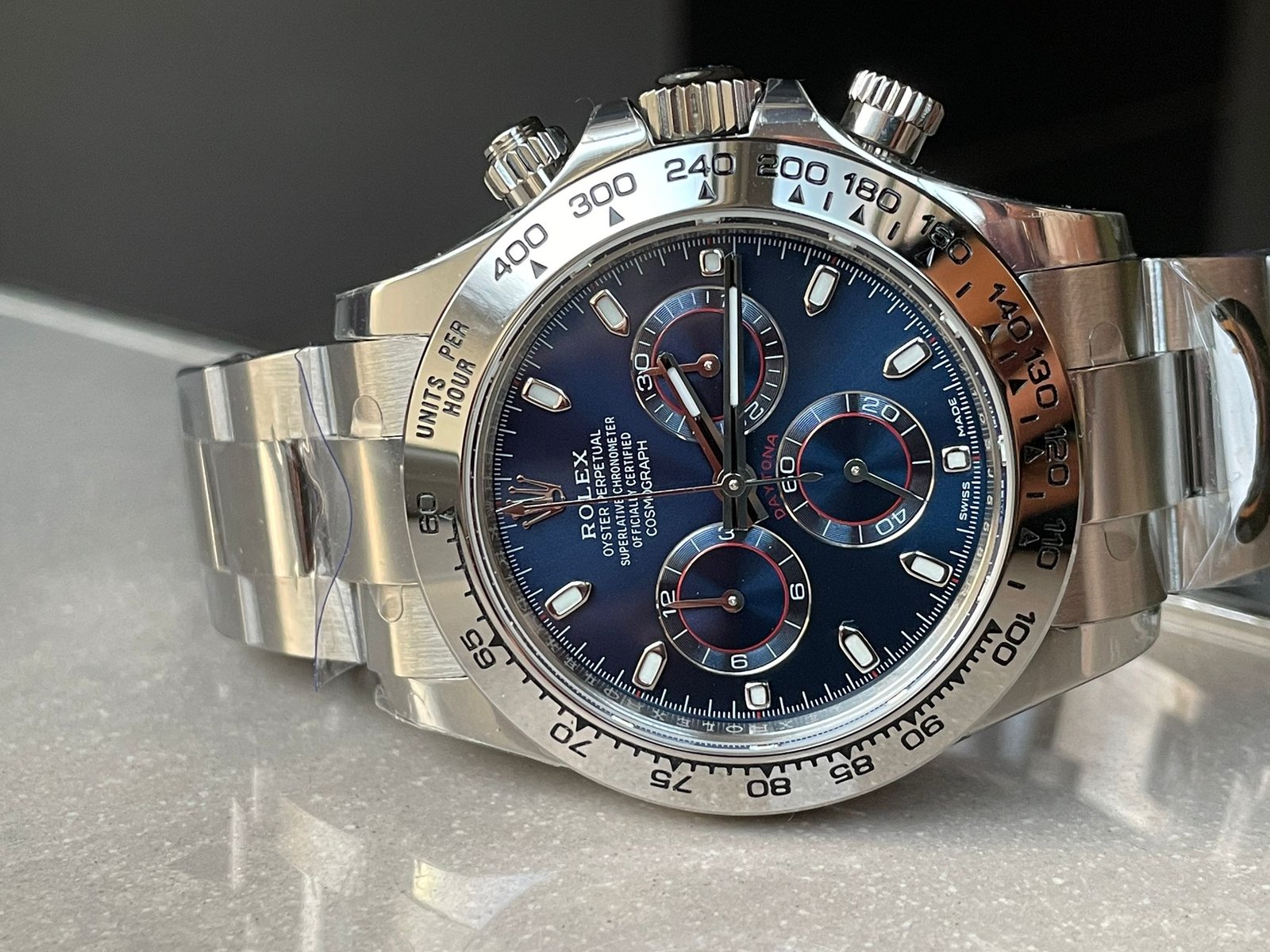 Daytona 116509 BTF Best Edition 904L SS Case and Bracelet Blue Dial SA4130 - Image 4