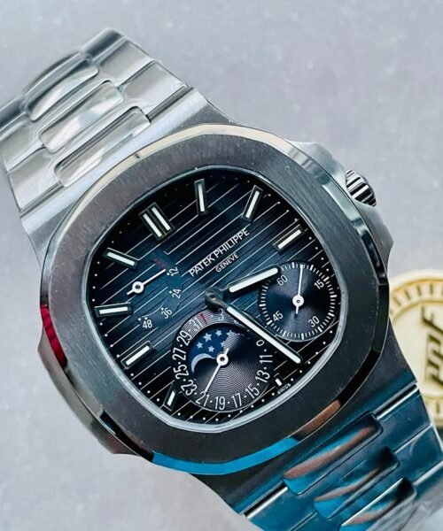 Nautilus 5712 SS PPF Best Edition Blue Dial on SS Bracelet A240 V2 - Image 5