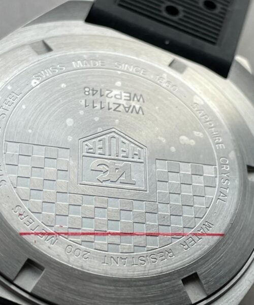 TAG HEUER FORMULA 1  White dial Rubber Strap Swiss Rhonda quart - Image 13