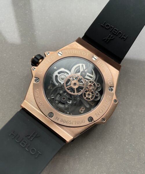 BIG BANG UNICO Big Bang 45 mm Black bezel Black rubber strap - Image 13